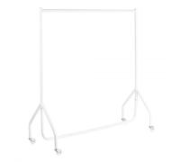 The Shopfitting Shop - Perchero de Acero para Ropa de niños, 1,22 m de Largo x 1,22 m de Alto, Color Blanco