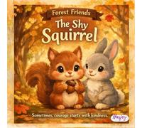 The Shy Squirrel (Forest Friends Book 1): A Gentle Bedtime Story About Courage, Kindness, and Friendship for Ages 3-6