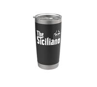 The Siciliano Vaso térmico de acero inoxidable de doble pared