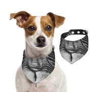 The Silent Gorilla - Bandanas para perro, suaves, cómodas, ajustables para niños y niñas, tres tamaños para gatos y perros