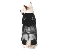 The Silent Gorilla - Sudadera con capucha para perro, ropa de poliéster suave y transpirable para perros pequeños, niños y niñas