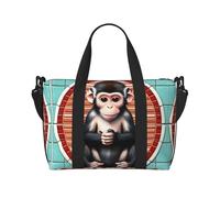 The Silent Monkey - Bolsa de viaje impermeable para gimnasio, deportes, vacaciones
