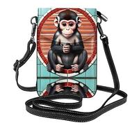 The Silent Monkey - Bolso cruzado para mujer, perfecto para viajes y compras