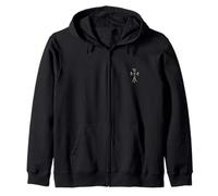 The Silver Pave Star Cross Sudadera con Capucha