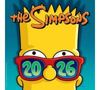 THE SIMPSONS 2026 SQUARE CALENDAR