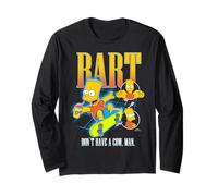 The Simpsons Bart Don't Have A Cow Man Skateboarding Montage Manga Larga