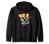 The Simpsons Bart Simpson Skate Fuel Skateboard Squishee Sudadera con Capucha