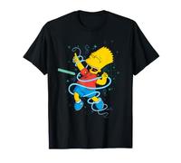 The Simpsons Bart Simpson Space Rave Dance Party Birthday Camiseta