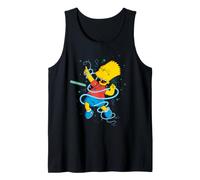 The Simpsons Bart Simpson Space Rave Dance Party Birthday Camiseta sin Mangas