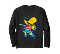 The Simpsons Bart Simpson Space Rave Dance Party Birthday Manga Larga