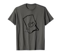 The Simpsons Bart Simpson Sticking His Tongue Out Sketch Camiseta