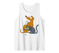 The Simpsons Family Pets Snowball II & Santa's Little Helper Camiseta sin Mangas
