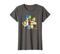 The Simpsons Family Treehouse of Horror Halloween Camiseta, Mujer, Asfalto, L