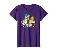 The Simpsons Family Treehouse of Horror Halloween Camiseta, Mujer, Morado, L