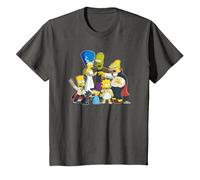 The Simpsons Family Treehouse of Horror Halloween Camiseta, Niños, Asfalto, 4 años