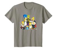 The Simpsons Family Treehouse of Horror Halloween Camiseta, Niños, Pizarra, 10 años