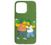 The Simpsons Homer and Barney Cheers to St. Patrick’s Day Carcasa para iPhone 15 Pro Max