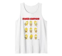 The Simpsons Homer Expressions Poster Camiseta sin Mangas