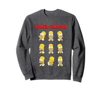 The Simpsons Homer Expressions Poster Sudadera