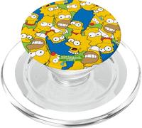 The Simpsons Homer Marge Bart Lisa Maggie Print PopSockets PopGrip para MagSafe