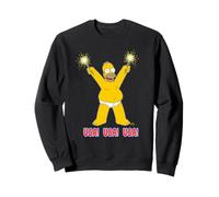 The Simpsons Homer Simpson 4th of July Party USA! USA! USA! Sudadera