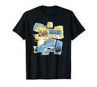 The Simpsons Homer Simpson Out of Beer All Torn Up Camiseta