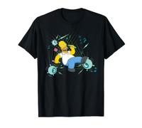 The Simpsons Homer Simpson Space Rave Dance Party Birthday Camiseta