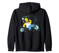 The Simpsons Homer Simpson Space Rave Dance Party Birthday Sudadera con Capucha