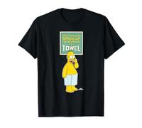 The Simpsons Homer Simpson Speak Up I'm Wearing A Towel Camiseta