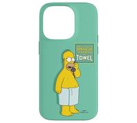 The Simpsons Homer Simpson Speak Up I'm Wearing A Towel Carcasa para iPhone 14 Pro