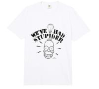 The Simpsons Homer We've Had Stupider Distressed Big Logo Comfort Colors Adult Heavyweight T-Shirt