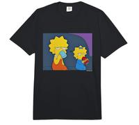 The Simpsons Lisa & Maggie Morning Mood Panel Comfort Colors Adult Heavyweight T-Shirt