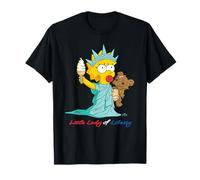 The Simpsons Maggie Little Lady of Liberty 4th of July USA Camiseta