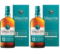 The Singleton of Dufftown 12 Whisky Escocés, 700 ml (Paquete de 2)