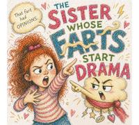 The Sister Whose Farts Start Drama: A Funny Picture Book About Big Feelings and Tiny Problems (Oops Lives Here)