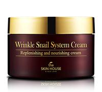 THE SKIN HOUSE since 1979 Crema antiarrugas con sistema de caracol (3,38 onzas líquidas / 100 ml), antiarrugas, antienvejecimiento, crema hidratante de caracol, elasticidad de la piel