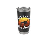 The Sky Is The Limit Pole Tournaments Track Meet Pole Vault Vaso térmico de acero inoxidable de doble pared