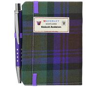 The Skye Boat Song Tartan Notebook (mini with pen): 78 (Waverley Scotland Tartan Cloth Commonplace Notebook)