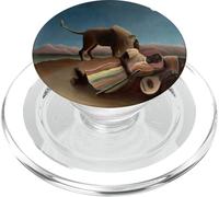 The Sleeping Gypsy de Henri Rousseau PopSockets PopGrip para MagSafe