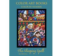 The Sleeping Spell - Color by Number Book - Standard paper edition