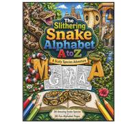 The Slithering Snake Alphabet A to Z: A Scaly Species Adventure (A to Z Curious Minds Coloring Series)