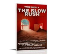 The Slow Rush de Tame Impala- Cuadros decorativos impermeables y resistentes a las manchas, para sala de estar, dormitorio, oficina, colgar cuadros de alta definición, pósteres creativos para