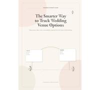 The Smarter Way to Track Wedding Venue Options: Within 7 days, the user can turn a messy pile of screenshots and notes into one searchable venue tracker with budget and availability status.