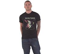 The Smashing Pumpkins Camiseta Shiny Band Logo Nue oficial para hombre, color negro, Negro , XL
