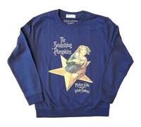 The Smashing Pumpkins Sudadera oficial Mellon Collie Nue, unisex, azul marino, azul, S