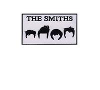 The Smiths Heads Indie Rock Band parche patch bordado con logotipo para planchar de hierro en apliques