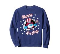 The Smurfs 4th of July Papa Smurf Uncle Sam USA Cartoon Sudadera