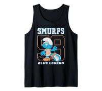 The Smurfs #58 Blue Legend Soccer Jersey Design Cartoon Camiseta sin Mangas