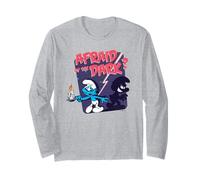 The Smurfs Afraid of the Dark Halloween Retro Cartoon Manga Larga