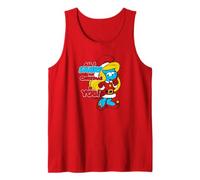 The Smurfs All I Smurf for Christmas Smurfette Cartoon Camiseta sin Mangas